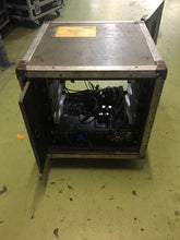 Load image into Gallery viewer, 10 space electronics rack with folding door