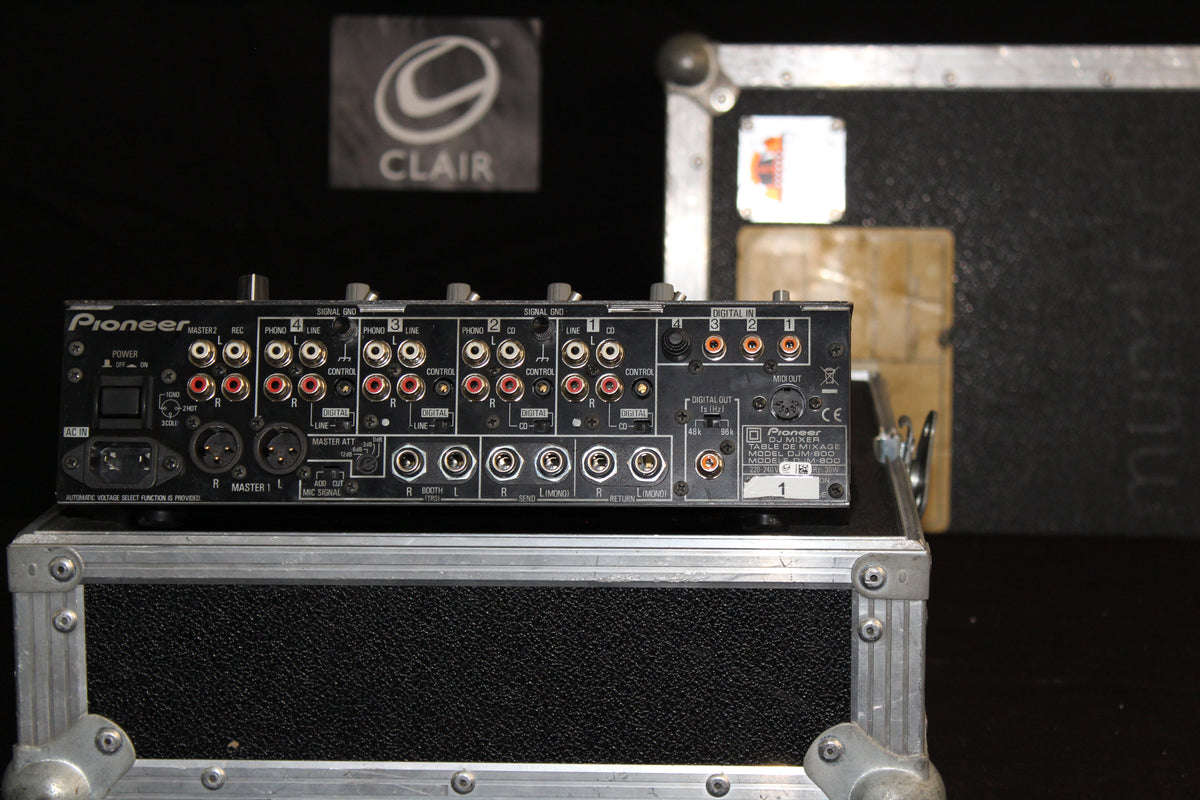 Pioneer DJM-800 Mixer – AudioRent Clair