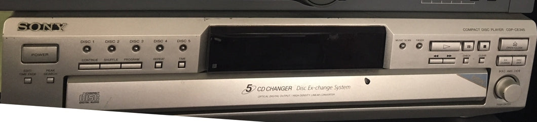 Sony CDP-CE345 - CD changer