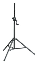 Load image into Gallery viewer, Speaker stand, K&amp;M, 21300 wind-up, 2.18m, (SWL 50 kg)