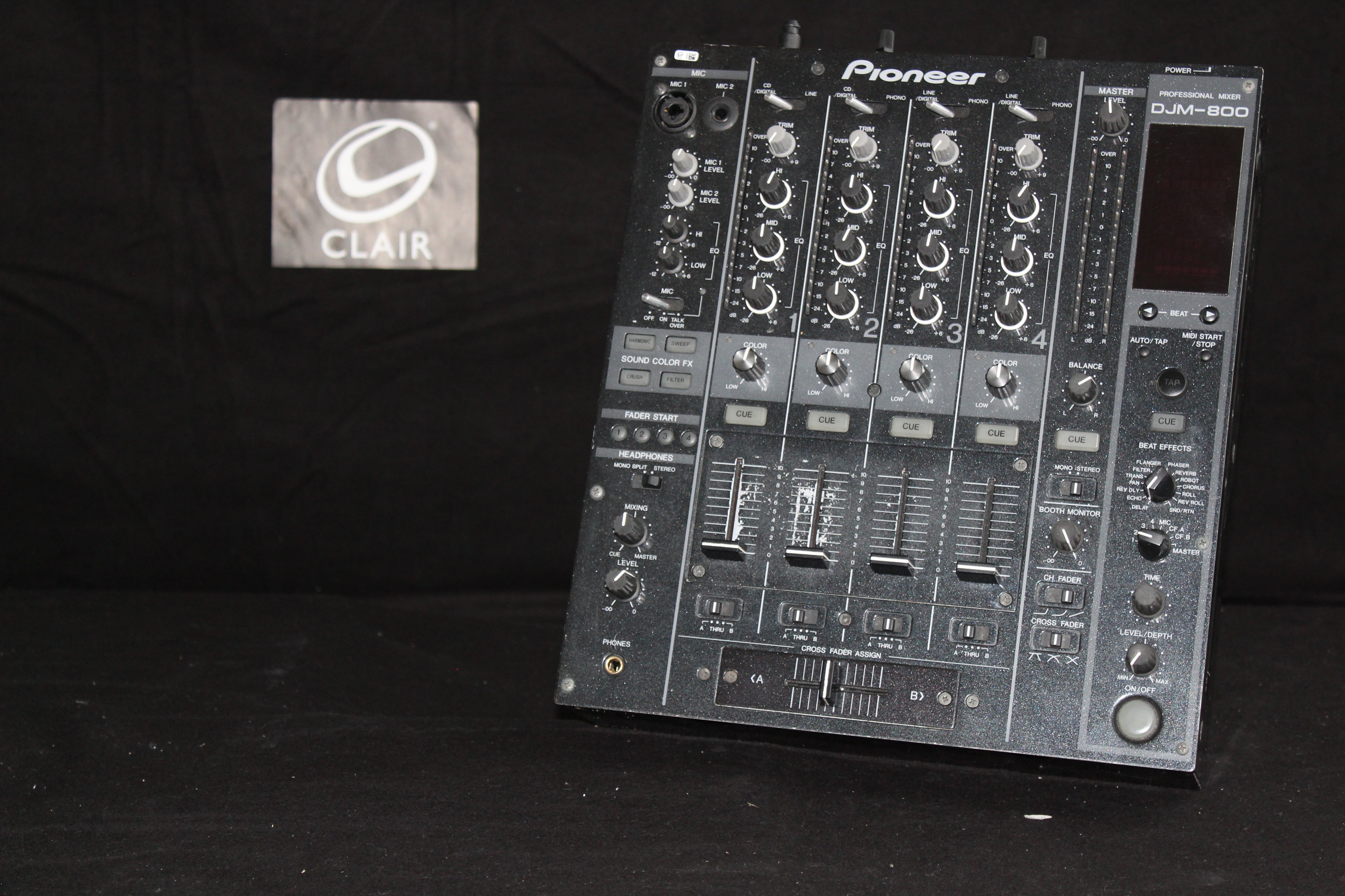 Pioneer DJM-800 Mixer – AudioRent Clair