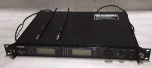 Shure, UR4D-L3e, dual receiver, 638-698 MHz