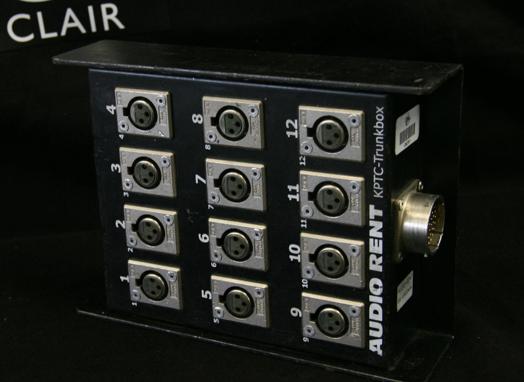 12-Channel disconnectable Stagebox with 1 connector