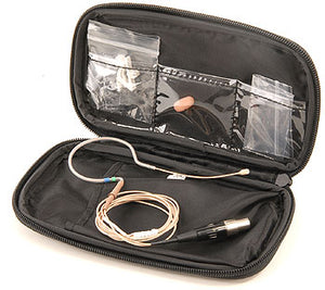 RF, Mic, Countryman, Isomax, E6, omni earset, Grey Band (-0 dB), Tan, TA4F Shure